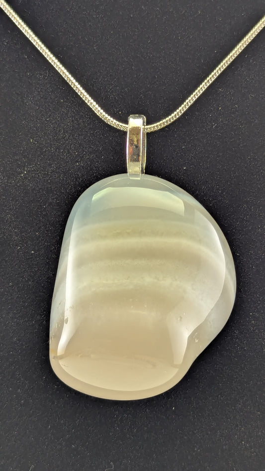 Waterline Agate Pendant