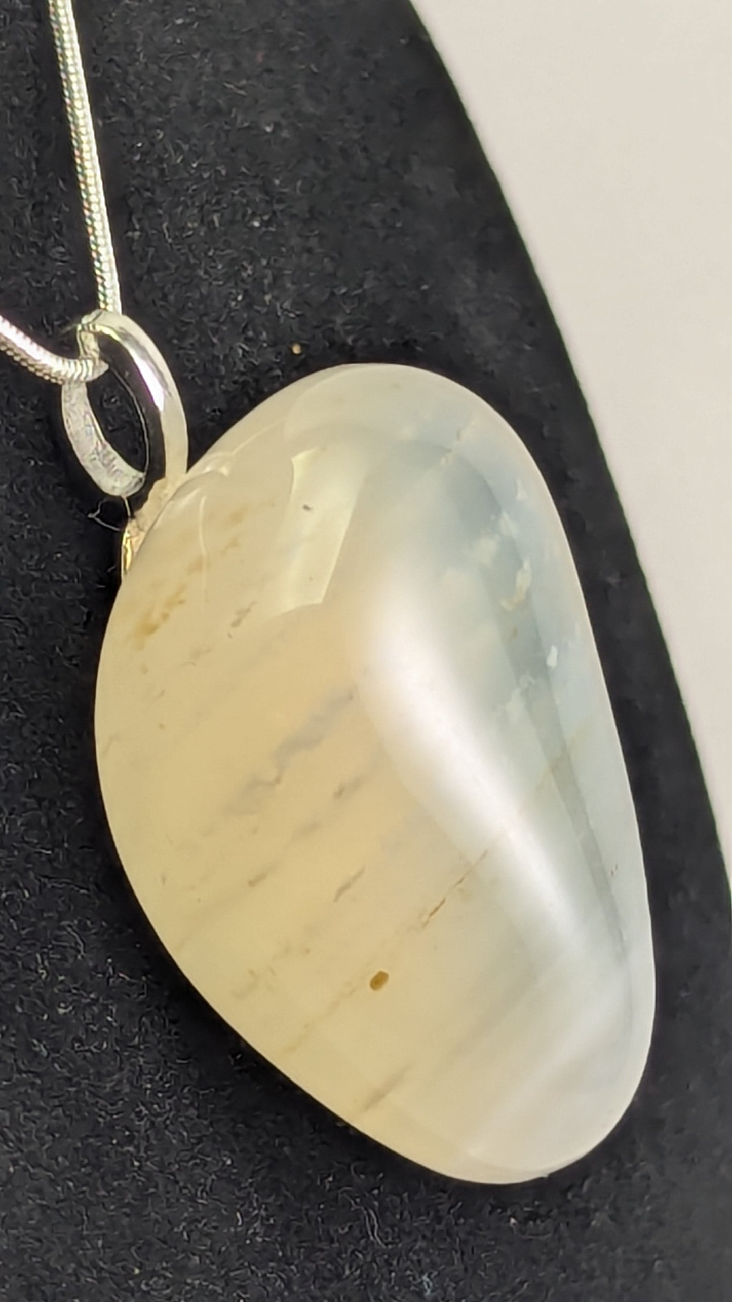 Milky Agate Pendant