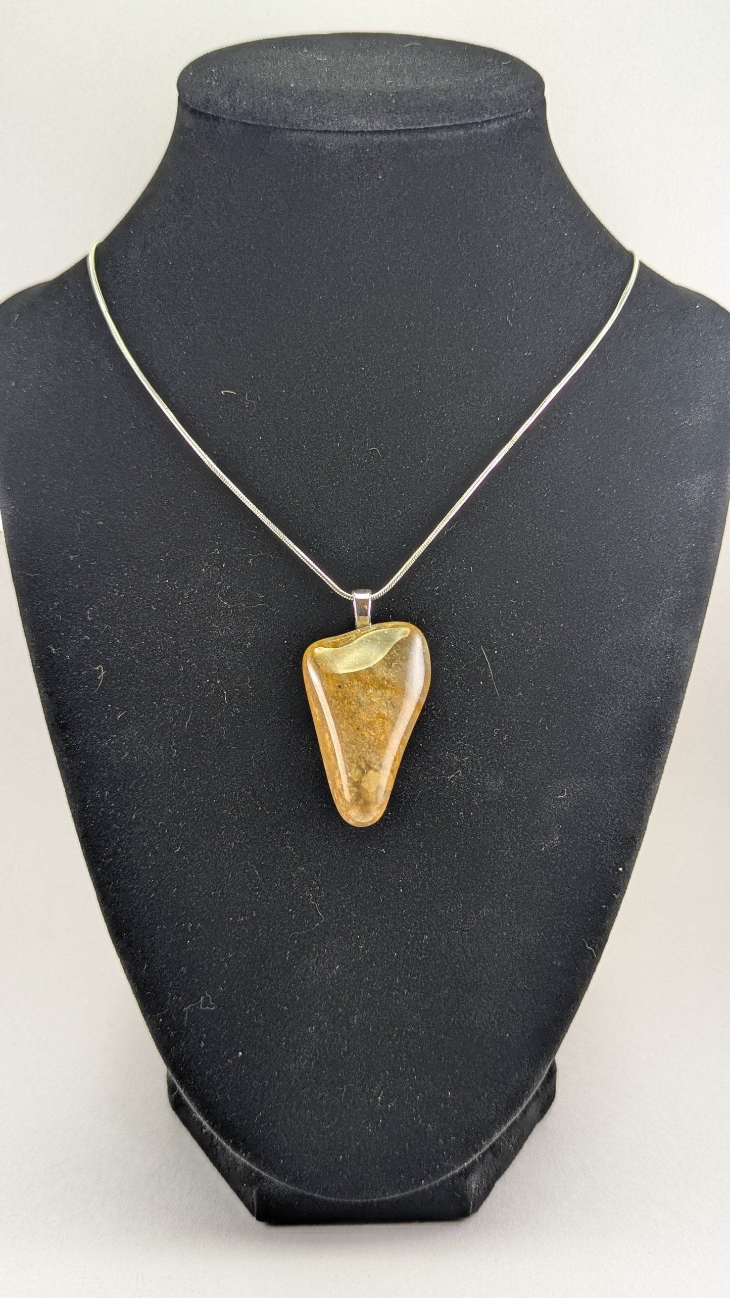 Triangular Chert Pendant