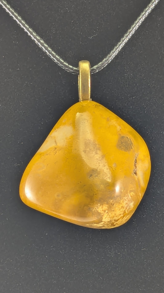Yellow Jasper Pendant