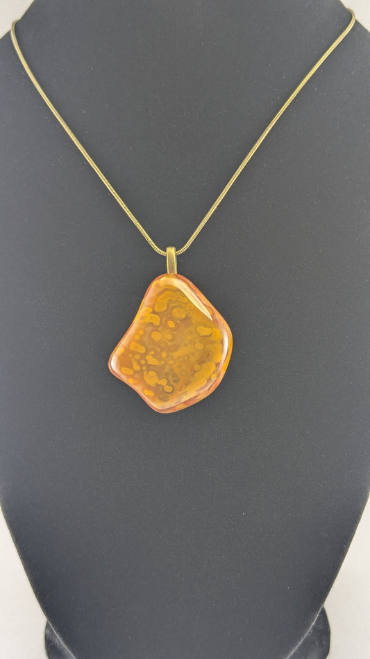 Bahia Agate Pendant