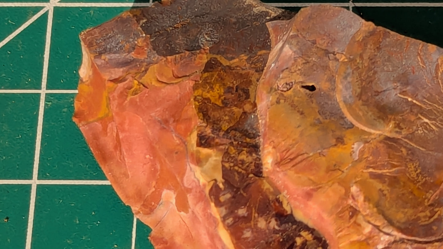 Medium Rainbow Flint - Raw Ohio Flint Ridge Flint Pieces