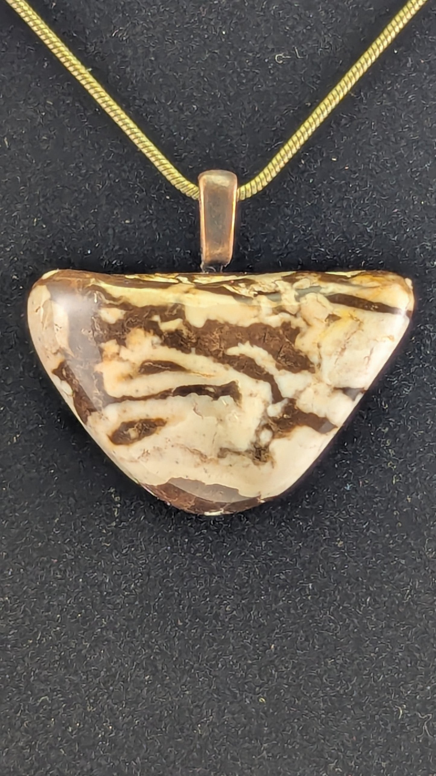 Zebra Jasper Pendant