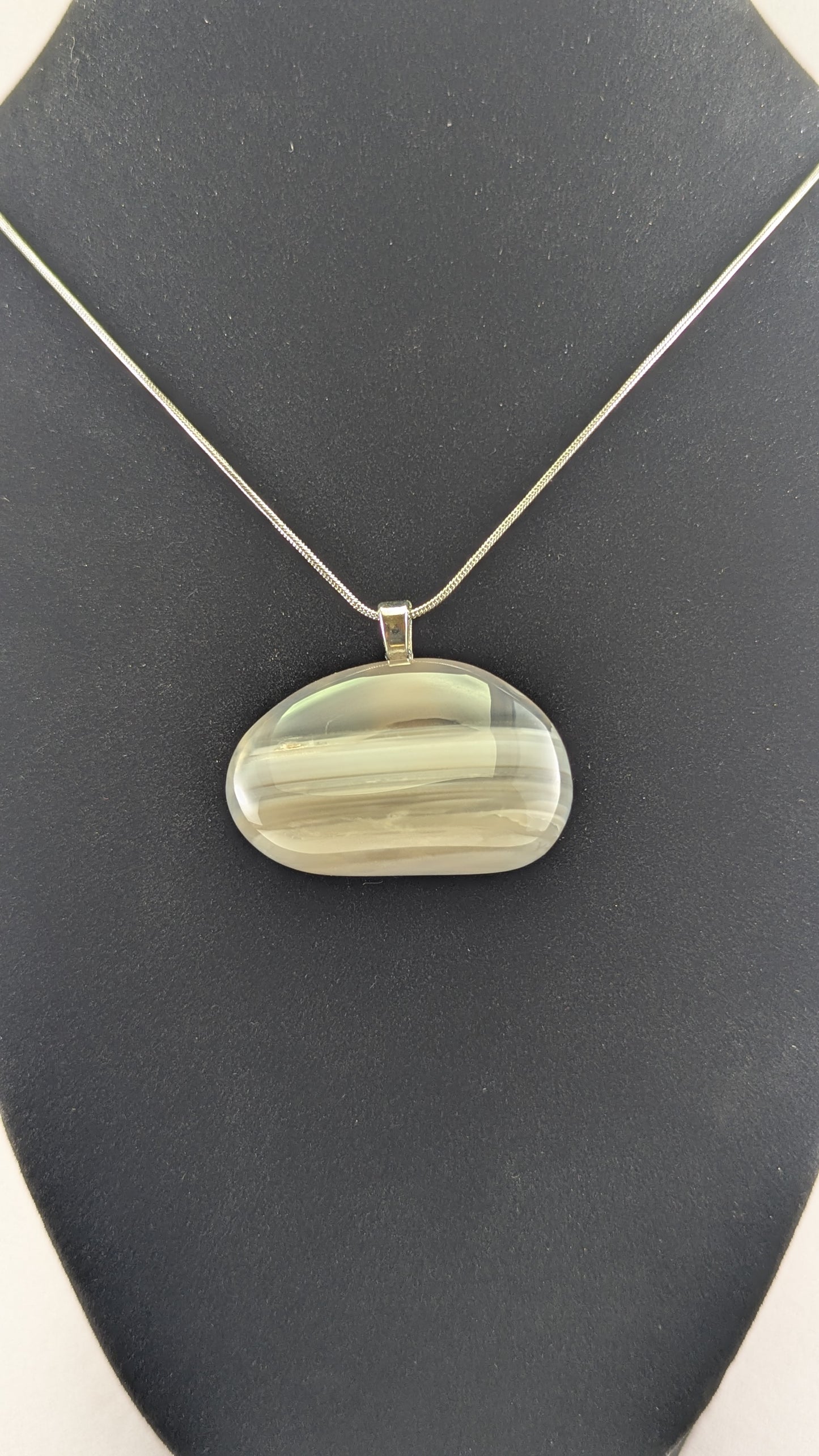 Waterline Agate Pendant