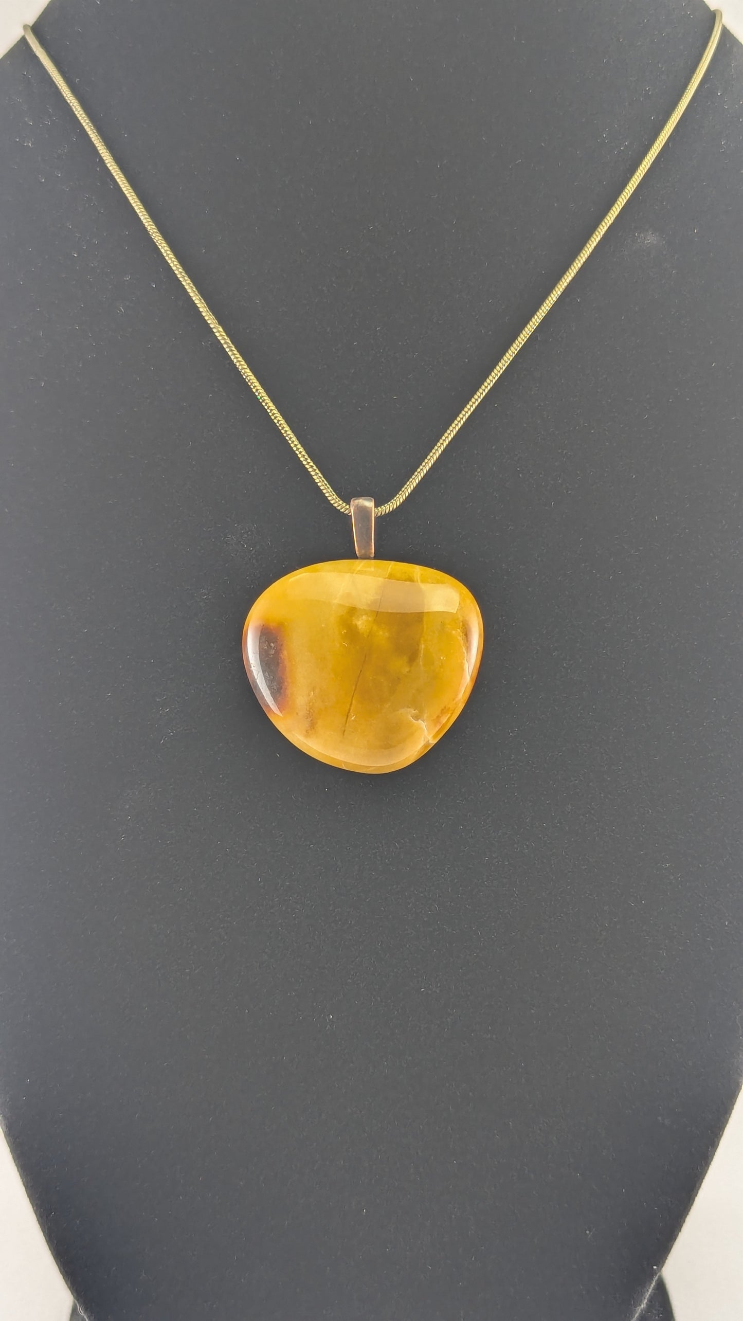 Yellow Jasper Pendant