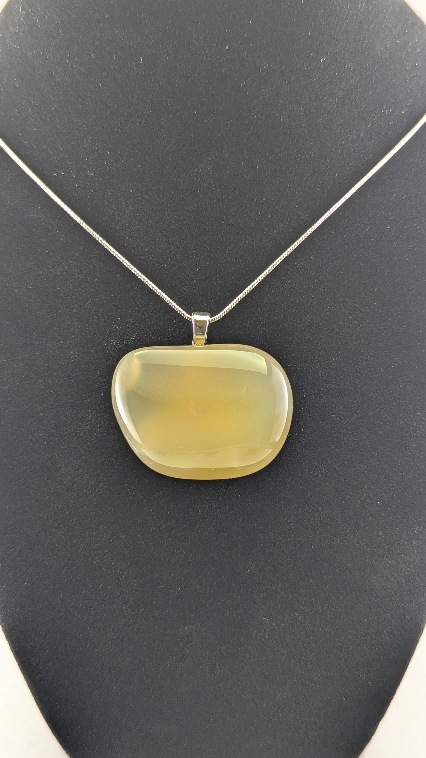 Cloudy Quartz Pendant