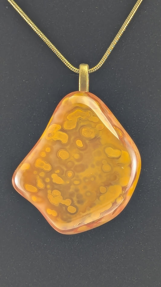 Bahia Agate Pendant