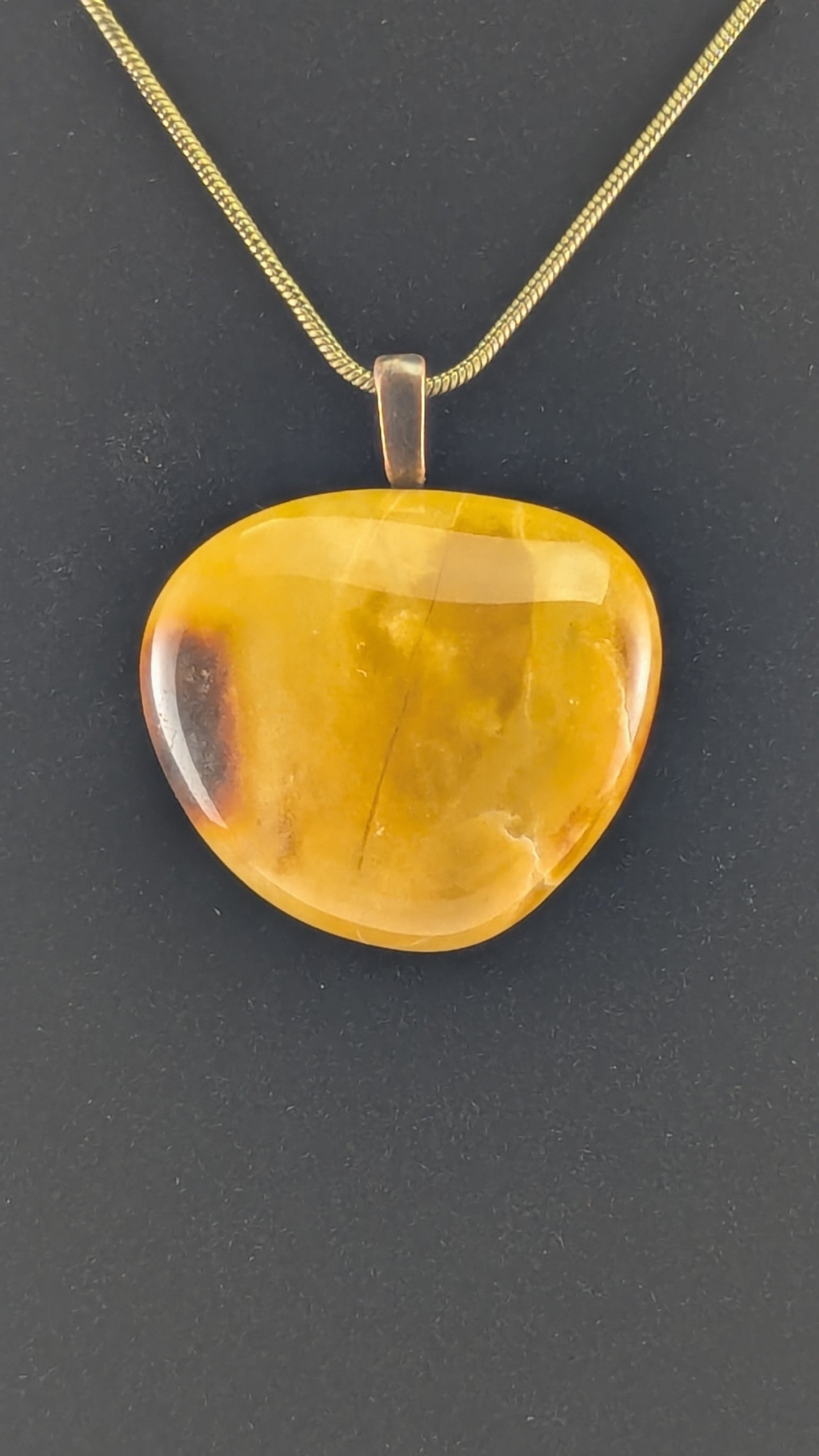 Yellow Jasper Pendant