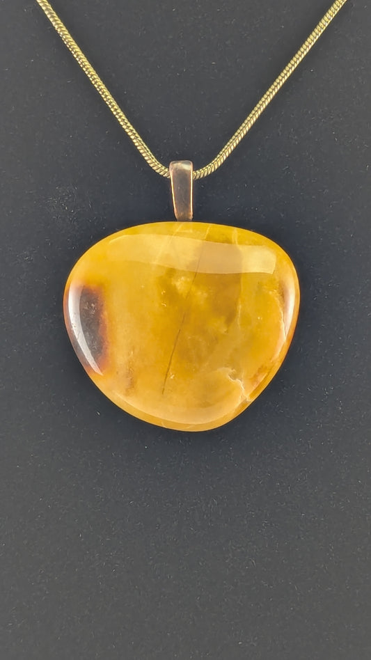 Yellow Jasper Pendant