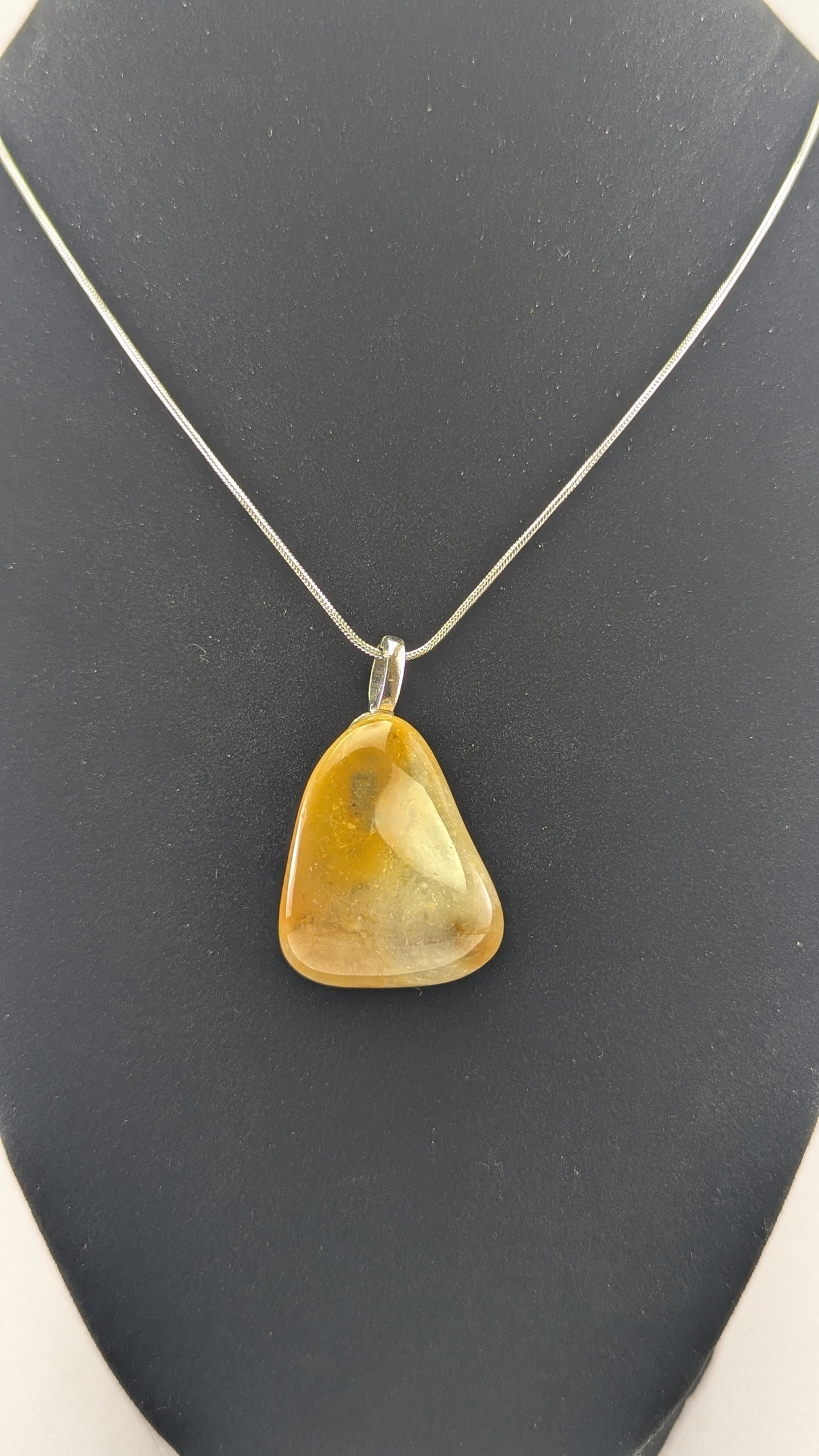 Yellow Jasper Pendant