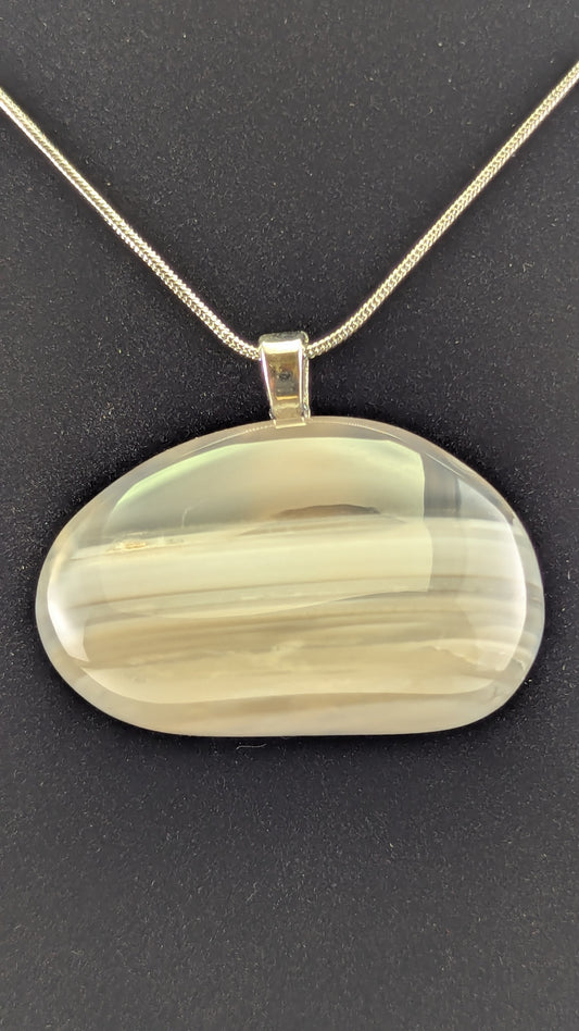 Waterline Agate Pendant