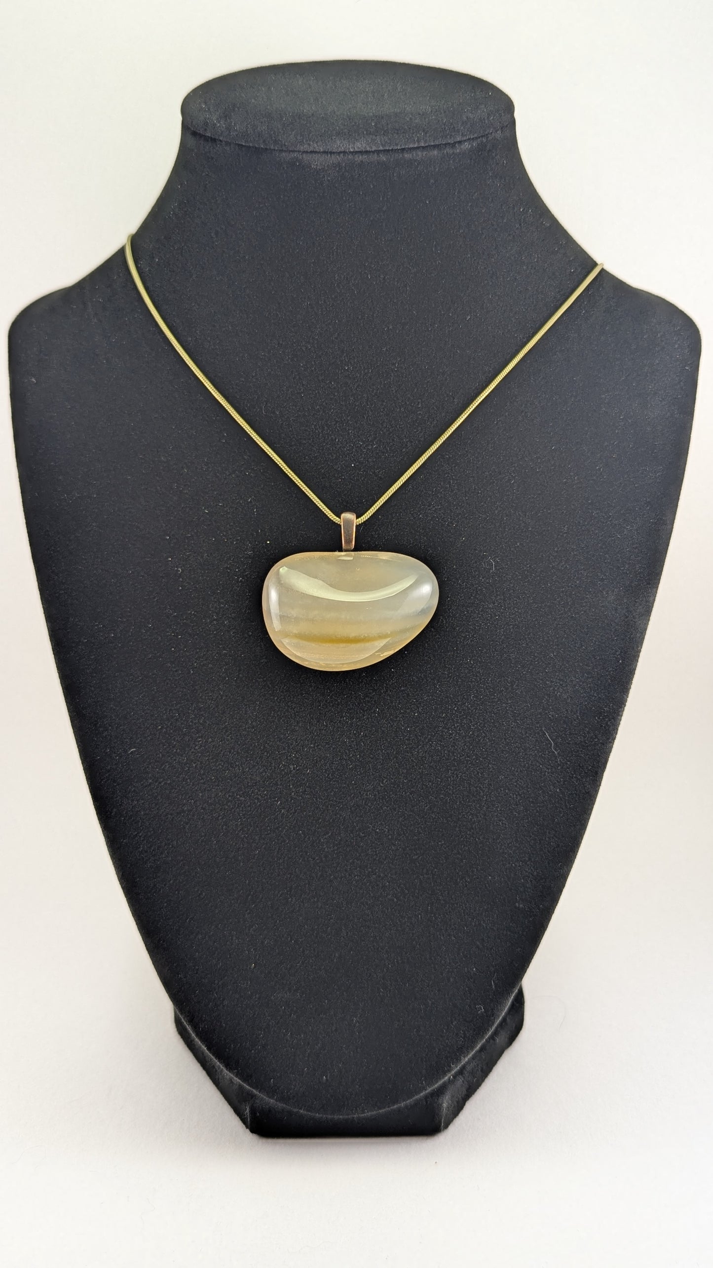 Cloudy Agate Pendant