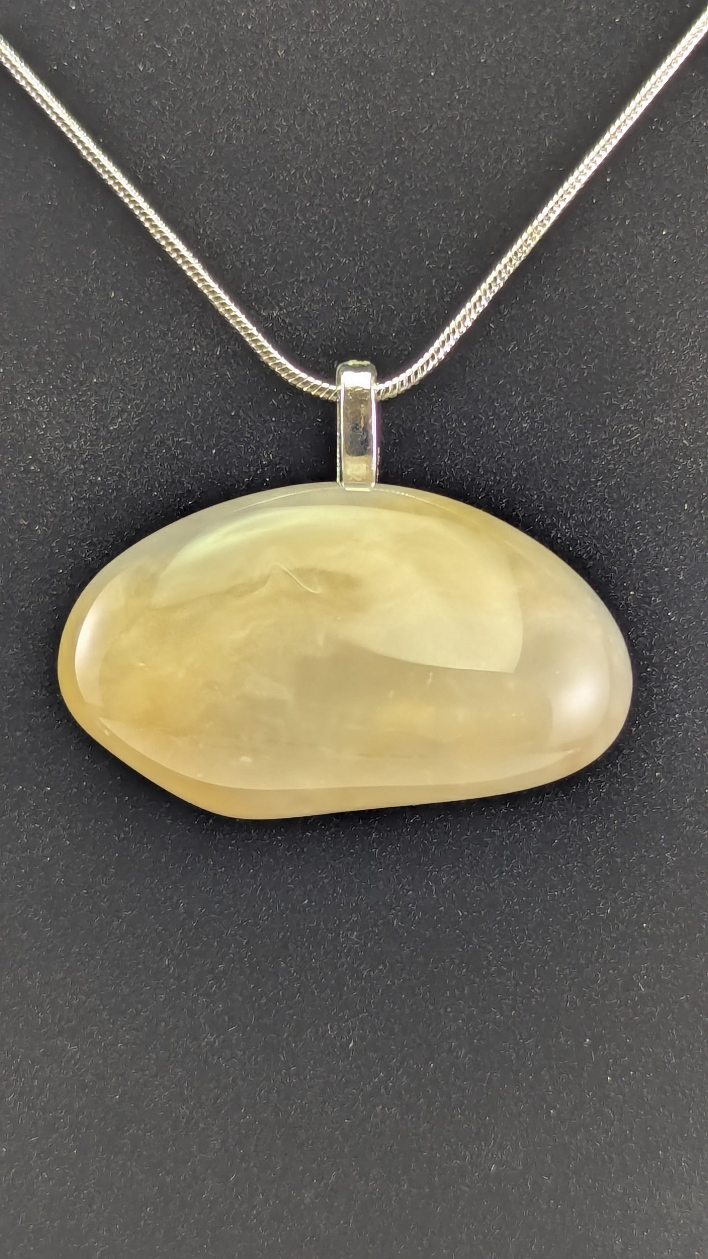 Milky Agate Pendant
