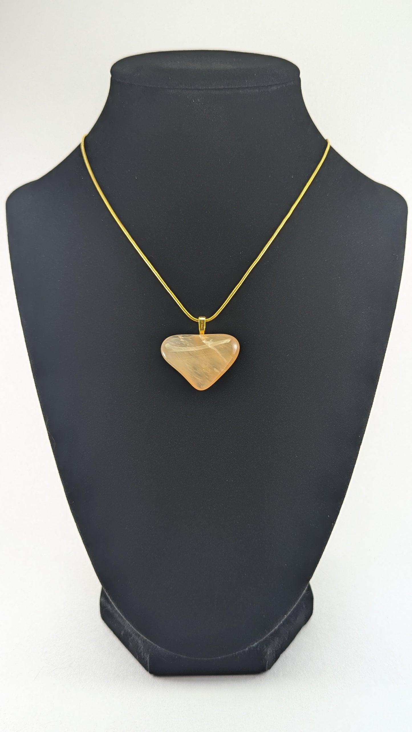 Rose Quartz Tripoint Pendant