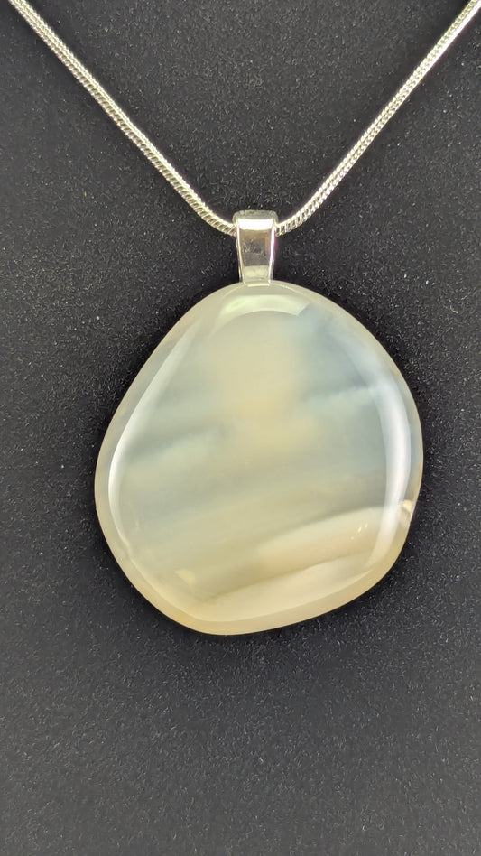 Waterline Agate Pendant