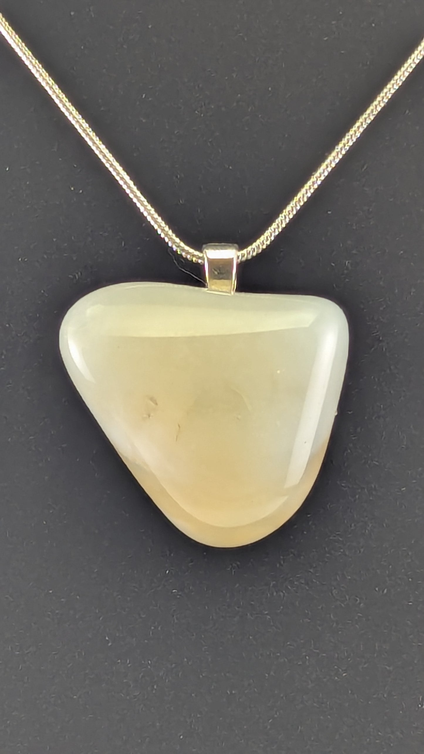 Luminous Layered Agate Pendant