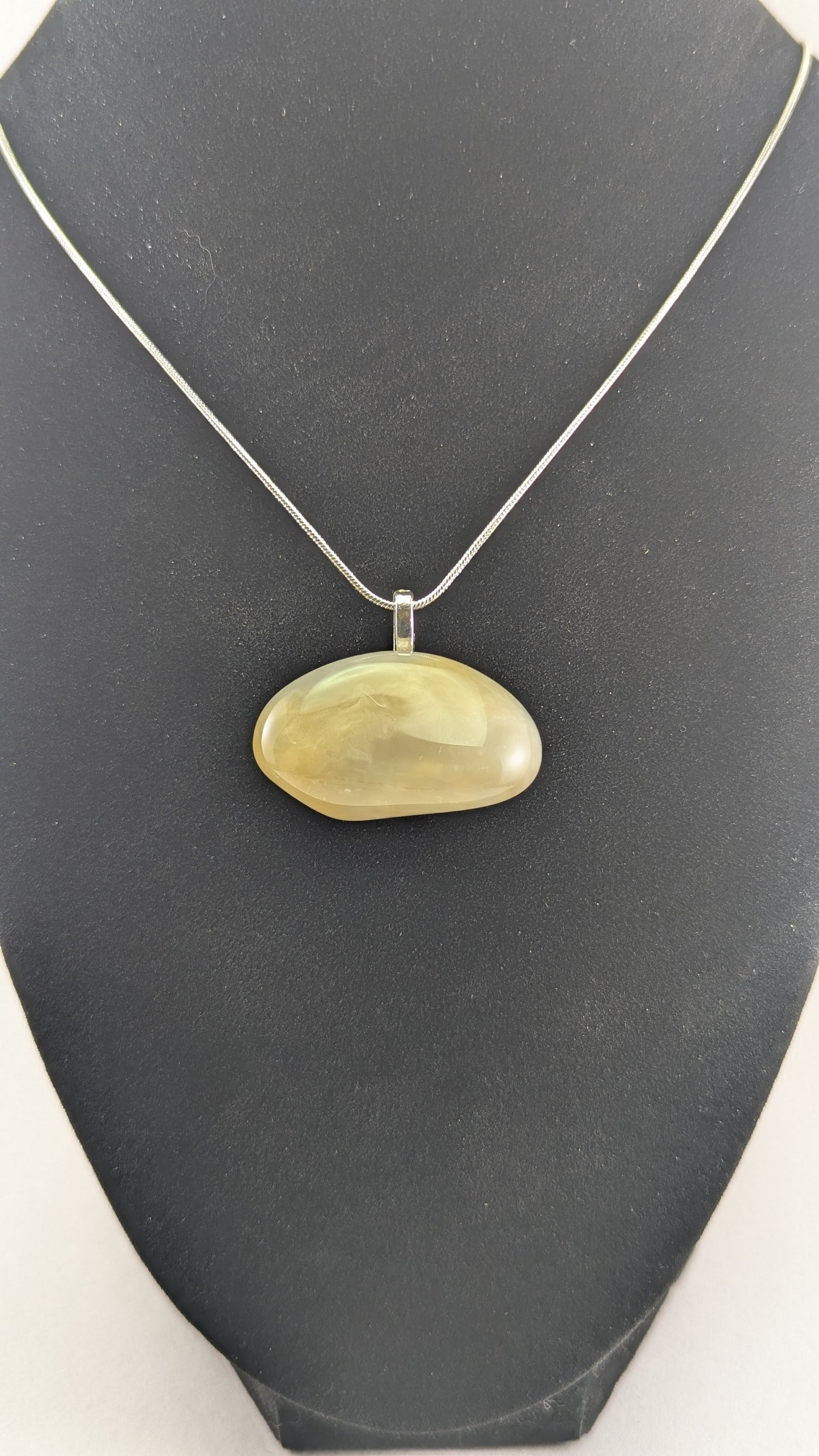 Milky Agate Pendant